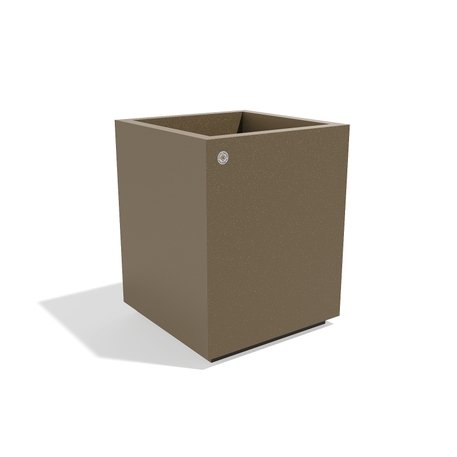 Metalinis lauko vazonas, gėlinė 'Premium / 50x50xH/63cm / BS-405'