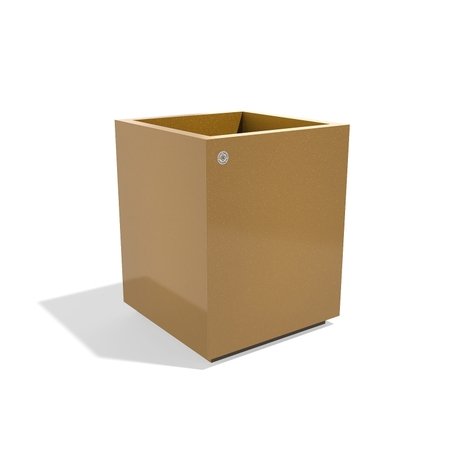 Metalinis lauko vazonas, gėlinė 'Premium / 50x50xH/63cm / BS-405'