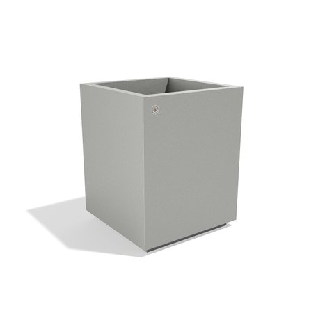 Metalinis lauko vazonas, gėlinė 'Premium / 50x50xH/63cm / BS-405'