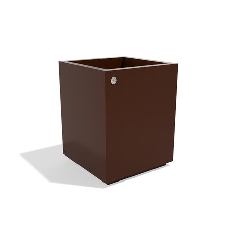 Metalinis lauko vazonas, gėlinė 'Premium / 50x50xH/63cm / BS-405'