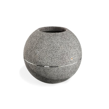 Apvalus betoninis terrazo vazonas (gėlinė) 'Premium / Ø115xH/103cm / BS-360'