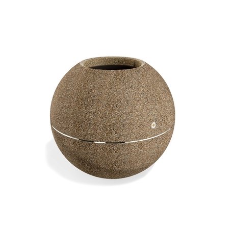 Apvalus betoninis terrazo vazonas (gėlinė) 'Premium / Ø115xH/103cm / BS-360'