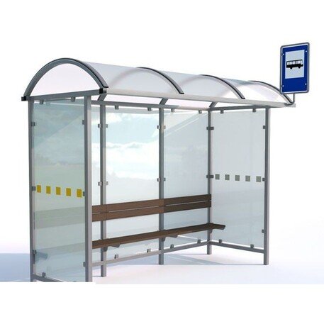 Autobusų stotelės laukimo paviljonas 'Arkadia I / 420cm'