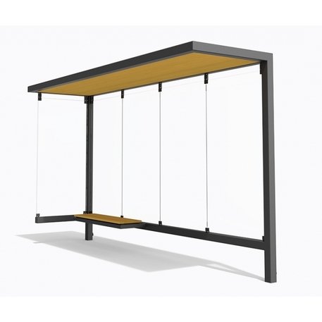 Autobusų stotelės laukimo paviljonas 'Daciano AB1 / 398cm'