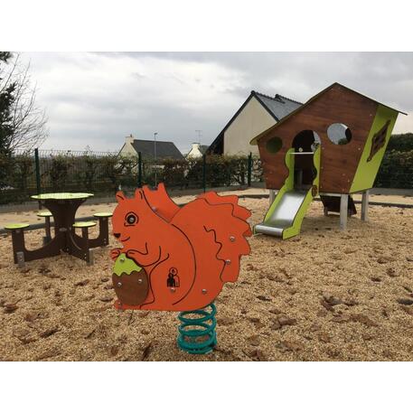 Žaidimų stalas su suolais vaikų aikštelėms 'MO_TA-6001-02'