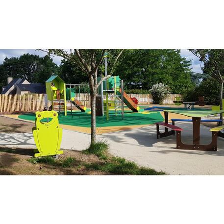 Žaidimų stalas su suolais vaikų aikštelėms 'MO_TA-7001-18'