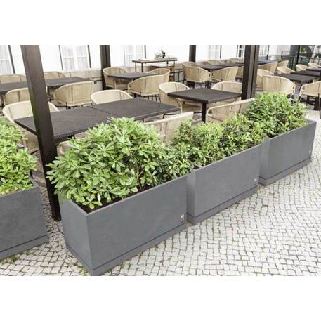 Betoninis lauko vazonas, gėlinė 'Regular / 79x39xH/45cm / BS-183'