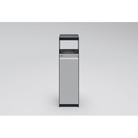 Metalinė šiukšliadėžė su stogeliu 'FARGE / 003243_30L'