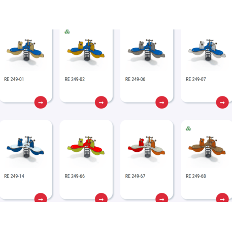 Spyruokliukas vaikų žaidimų aikštelėms 'MBG-1038_RE 249-94'