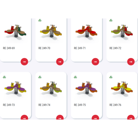 Spyruokliukas vaikų žaidimų aikštelėms 'MBG-1038_RE 249-94'