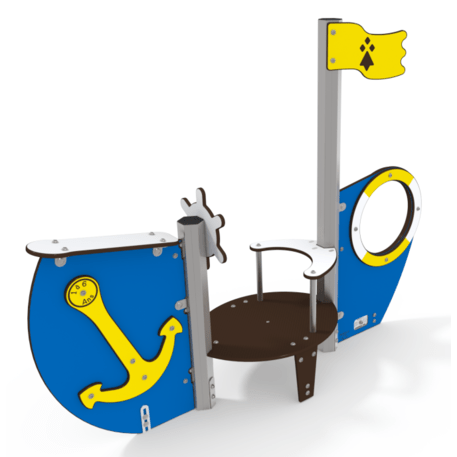  Vaikų žaidimo aikštelės kompleksas, kolekcija 'Piratų laivas / MBG-1166_CI 03-1001-Q99'