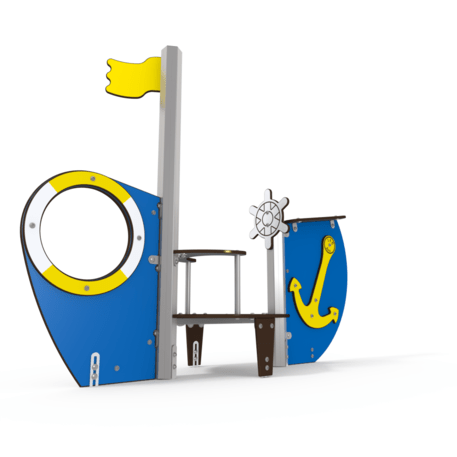  Vaikų žaidimo aikštelės kompleksas, kolekcija 'Piratų laivas / MBG-1166_CI 03-1001-Q99'