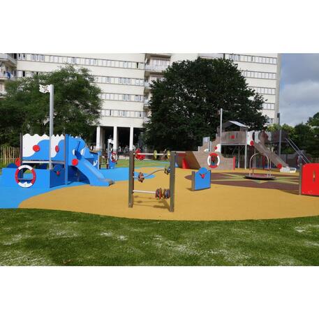  Vaikų žaidimo aikštelės kompleksas, kolekcija 'Piratų laivas / MBG-1174_CI 06-1002-B14'