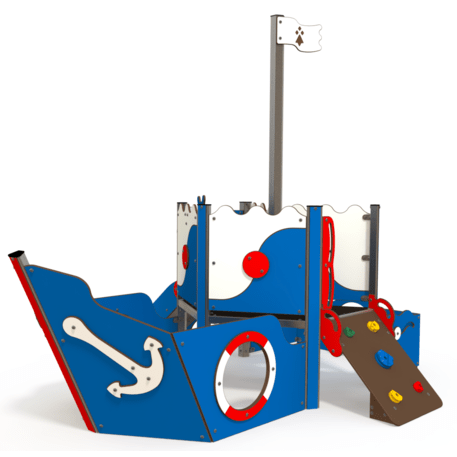  Vaikų žaidimo aikštelės kompleksas, kolekcija 'Piratų laivas / MBG-1174_CI 06-1002-B14'