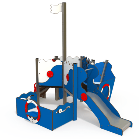  Vaikų žaidimo aikštelės kompleksas, kolekcija 'Piratų laivas / MBG-1174_CI 06-1002-B14'