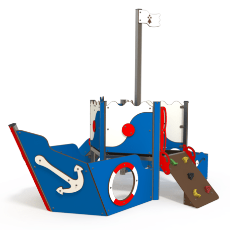  Vaikų žaidimo aikštelės kompleksas, kolekcija 'Piratų laivas / MBG-1174_CI 06-1002-B14'