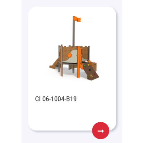  Vaikų žaidimo aikštelės kompleksas, kolekcija 'Piratų laivas / MBG-1179_CI 06-1004-B14'