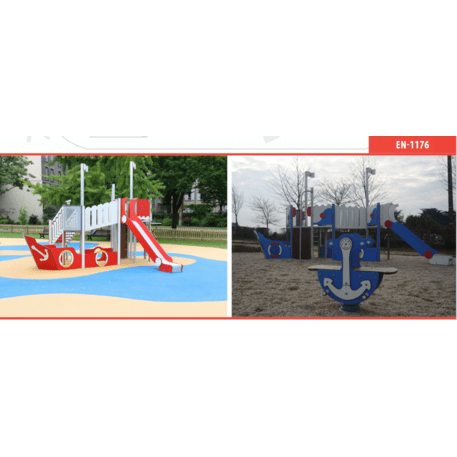  Vaikų žaidimo aikštelės kompleksas, kolekcija 'Piratų laivas / MBG-1181_CI 06-2001-T04'