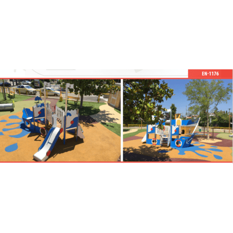  Vaikų žaidimo aikštelės kompleksas, kolekcija 'Piratų laivas / MBG-1191_CI 09-2004-T01'