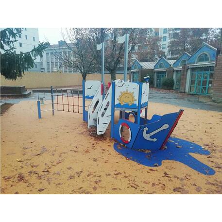  Vaikų žaidimo aikštelės kompleksas, kolekcija 'Piratų laivas / MBG-1191_CI 09-2004-T01'