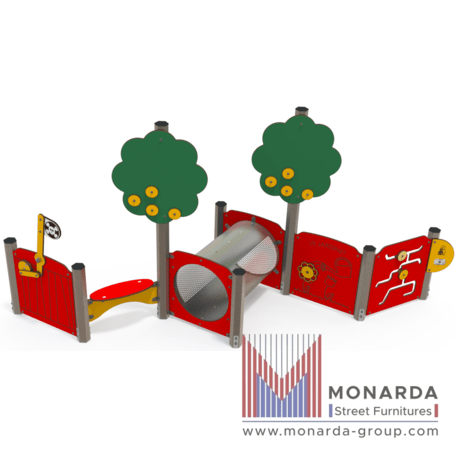 Vaikų žaidimų aikštelių įranga Baby linija – mažiesiems 'MBG-2070_BA 06-1030-A03'