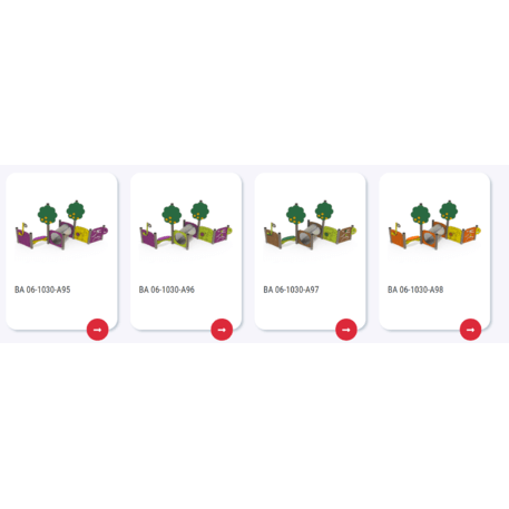 Vaikų žaidimų aikštelių įranga Baby linija – mažiesiems 'MBG-2070_BA 06-1030-A03'