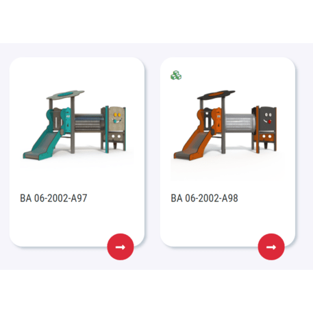 Vaikų žaidimų aikštelių įranga Baby linija – mažiesiems 'MBG-2090_BA 06-2002-A99'