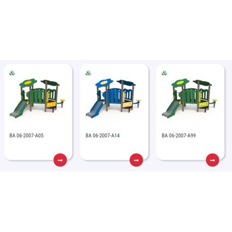 Vaikų žaidimų aikštelių įranga Baby linija – mažiesiems 'MBG-2096_BA 06-2007-A03'