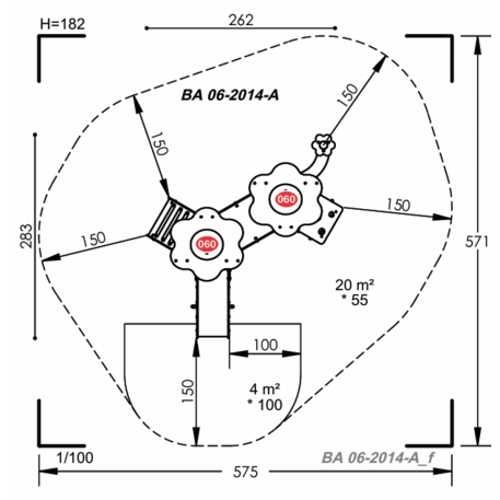 Children’s Playground Equipment Baby Line – for the Little Ones 'MBG-2102_BA 06-2014-A93'