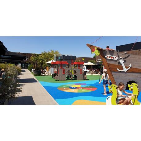  Vaikų žaidimo aikštelės kompleksas, kolekcija 'Piratų laivas / MBG-1226_CI 15-1002-T04'