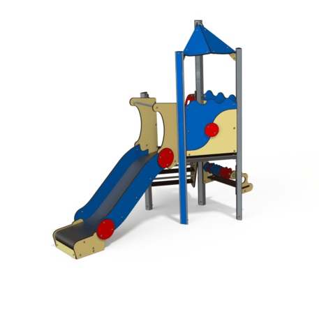 Žaidimų aikštelių kompleksas vaikams nuo 2 metų amžiaus – kolekcija 'MINI / MBG-2148_MI 09-1003-E14'