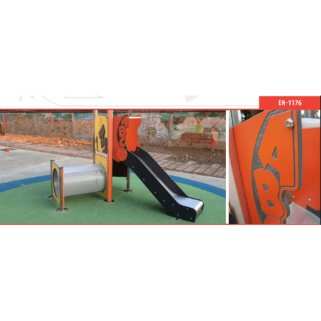 Žaidimų aikštelių kompleksas vaikams nuo 2 metų amžiaus – kolekcija 'MINI / MBG-2148_MI 09-1003-E14'