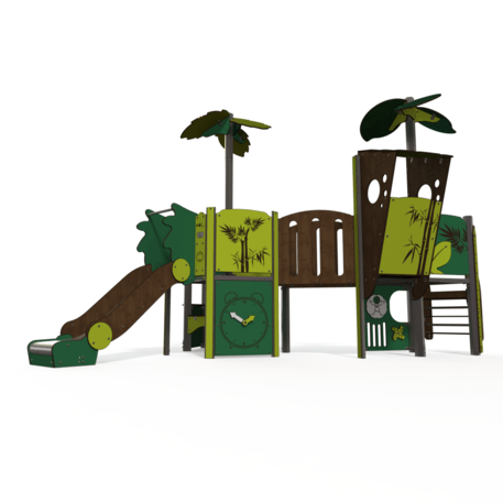 Žaidimų aikštelių kompleksas vaikams nuo 2 metų amžiaus – kolekcija 'MBG-2252_MI 09-2053-P15'