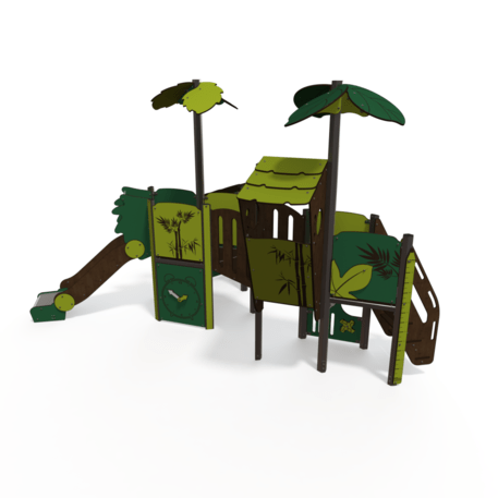 Žaidimų aikštelių kompleksas vaikams nuo 2 metų amžiaus – kolekcija 'MBG-2252_MI 09-2053-P15'