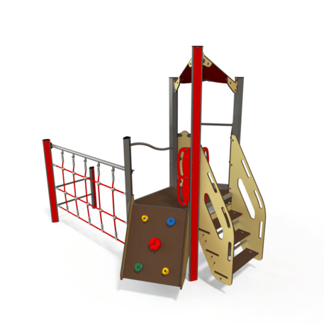 Žaidimų aikštelių kompleksas vaikams nuo 2 metų amžiaus – kolekcija 'MINI / MBG-2170_MI 09-1014-E03'