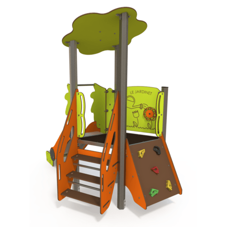 Žaidimų aikštelių kompleksas vaikams nuo 2 metų amžiaus – kolekcija 'MINI / MBG-2191_MI 09-1037-T04'