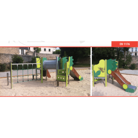 Žaidimų aikštelių kompleksas vaikams nuo 2 metų amžiaus – kolekcija 'MINI / MBG-2269_MI 09-2067-B14'