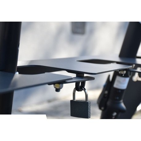 Metalinis paspirtukų laikiklis / stovas 'STF/1260x5xH/590mm/MDL' 