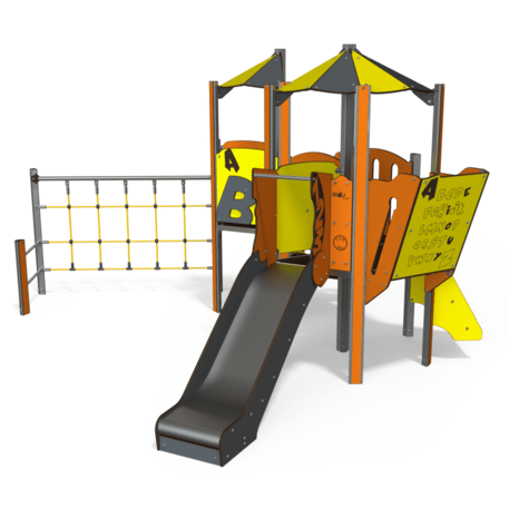 Žaidimų aikštelių kompleksas vaikams nuo 2 metų amžiaus – kolekcija 'MINI / MBG-2219_MI 09-2007-N22'