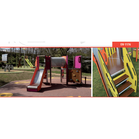 Žaidimų aikštelių kompleksas vaikams nuo 2 metų amžiaus – kolekcija 'MINI / MBG-2287_MI 09-2081-P15'