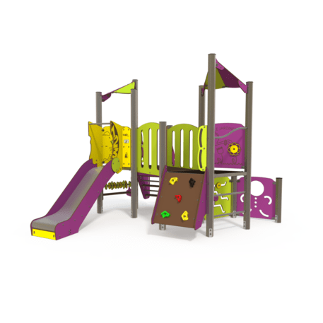Žaidimų aikštelių kompleksas vaikams nuo 2 metų amžiaus – kolekcija 'MINI / MBG-2298_MI 09-2086-N99'