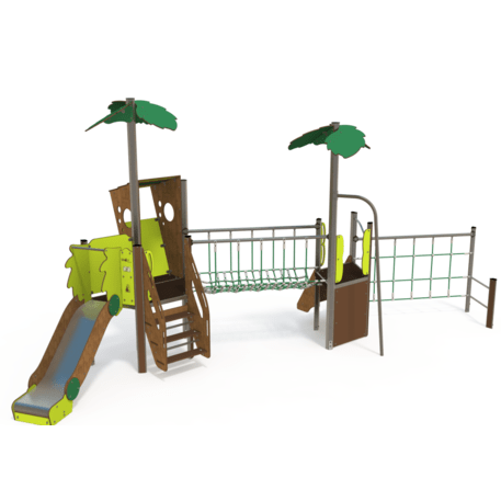 Žaidimų aikštelių kompleksas vaikams nuo 2 metų amžiaus – kolekcija 'MINI / MBG-2302_MI 09-2090-P99'