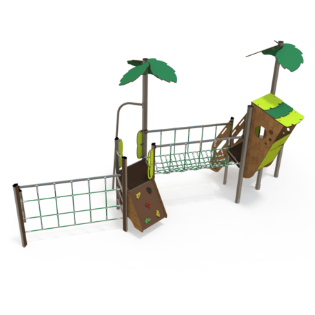 Žaidimų aikštelių kompleksas vaikams nuo 2 metų amžiaus – kolekcija 'MINI / MBG-2302_MI 09-2090-P99'