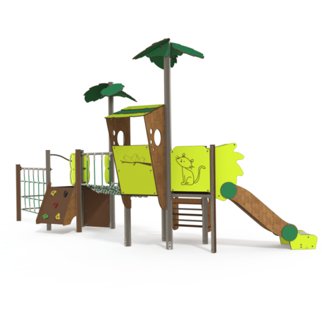 Žaidimų aikštelių kompleksas vaikams nuo 2 metų amžiaus – kolekcija 'MINI / MBG-2302_MI 09-2090-P99'