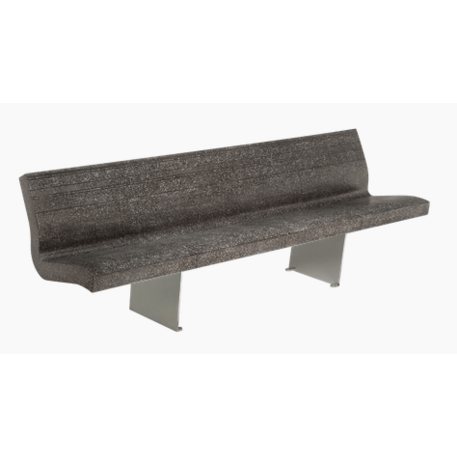 Betoninis modulinis suolas su LED apšvietimu 'Premium / Lounge Fly 222cm'