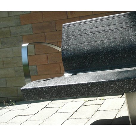 Betoninis modulinis suolas su LED apšvietimu 'Premium / Lounge Fly 222cm'