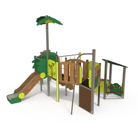 Žaidimų aikštelių kompleksas vaikams nuo 2 metų amžiaus – kolekcija 'MINI / MBG-2319_MI 09-3006-P15'