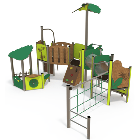 Žaidimų aikštelių kompleksas vaikams nuo 2 metų amžiaus – kolekcija 'MINI / MBG-2319_MI 09-3006-P15'