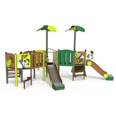 Žaidimų aikštelių kompleksas vaikams nuo 2 metų amžiaus – kolekcija 'MINI / MBG-2328_MI 09-3015-T01'