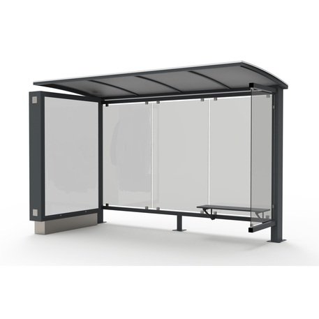 Autobusų stotelės stoginė, paviljonas 'MBG_5005 / Nazaro 03'